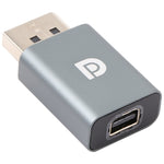 Adaptateur Mini DisplayPort femelle vers DisplayPort mâle, Mini DP femelle vers DP mâle