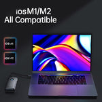 Station d'accueil multifonction ORICO PW11-5P Type-C / USB-C 5 en 1 5Gbps, PW11-5P