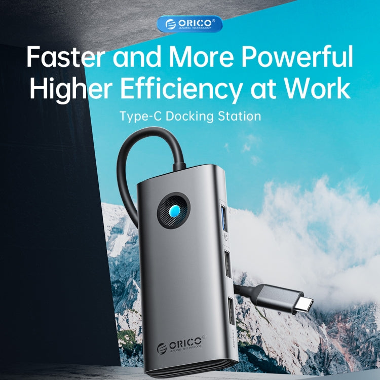 Station d'accueil multifonction ORICO PW11-5P Type-C / USB-C 5 en 1 5Gbps, PW11-5P