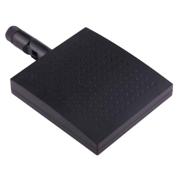Antenne WiFi panneau 2,4 GHz 12dBi avec connecteur SMA mâle, 2,4 GHz noir