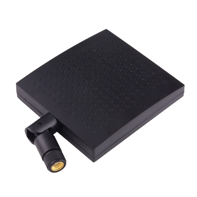 Antenne WiFi panneau 2,4 GHz 12dBi avec connecteur SMA mâle, 2,4 GHz noir