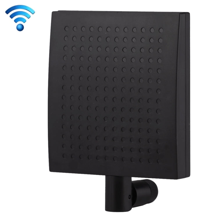 Antenne WiFi panneau 5,8 GHz connecteur SMA mâle 12 dBi, 5,8 GHz noire