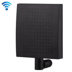 Antenne WiFi panneau 5,8 GHz connecteur SMA mâle 12 dBi, 5,8 GHz noire
