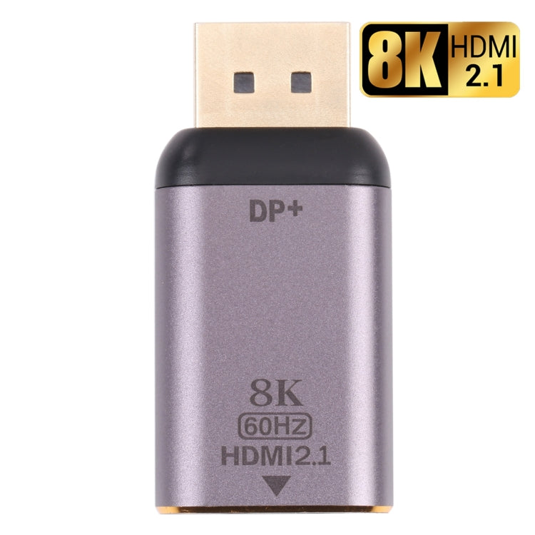 Adaptateur HDMI 2.1 femelle 8K 60Hz vers DP mâle, DP mâle