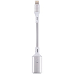 Adaptateur de caméra OTG 8 broches mâle vers USB femelle, compatible avec iOS 13 ou version ultérieure