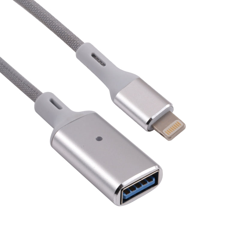 Adaptateur de caméra OTG 8 broches mâle vers USB femelle, compatible avec iOS 13 ou version ultérieure