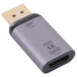 Adaptateur HDMI femelle 4K 60Hz vers DisplayPort mâle, HDMI 60Hz vers DisplayPort