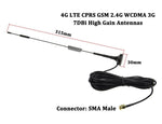 Antenne réseau à gain élevé 7dBi SMA mâle 4G LTE CPRS GSM 2.4G WCDMA 3G, adaptateur de réception, 7dBi SMA 4G