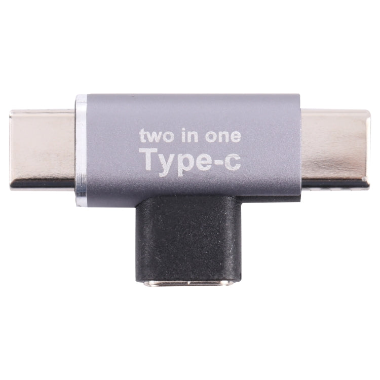 Convertisseur USB-C / Type-C femelle vers USB-C / Type-C mâle + USB-C / Type-C mâle, USB-C femelle vers USB-C mâle