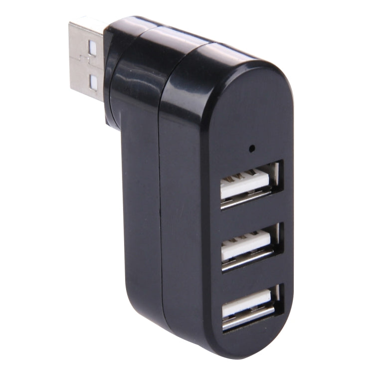 Hub Portable USB 3 Ports USB 2.0 Tête Rotative à 180 Degrés