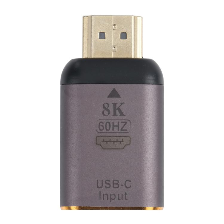 Adaptateur USB-C / Type-C Femelle vers HDMI Mâle 8K 60Hz, Type-C Femelle vers HDMI Mâle