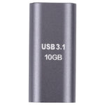 Adaptateur coudé USB 3.1 Type-C mâle vers USB 3.1 Type-C femelle, USB 3.1 Type-C mâle vers USB 3.1 Type-C femelle