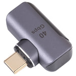 Adaptateur coudé USB-C / Type-C mâle vers femelle 40Gbps, Type-C 4.0 M vers F coudé