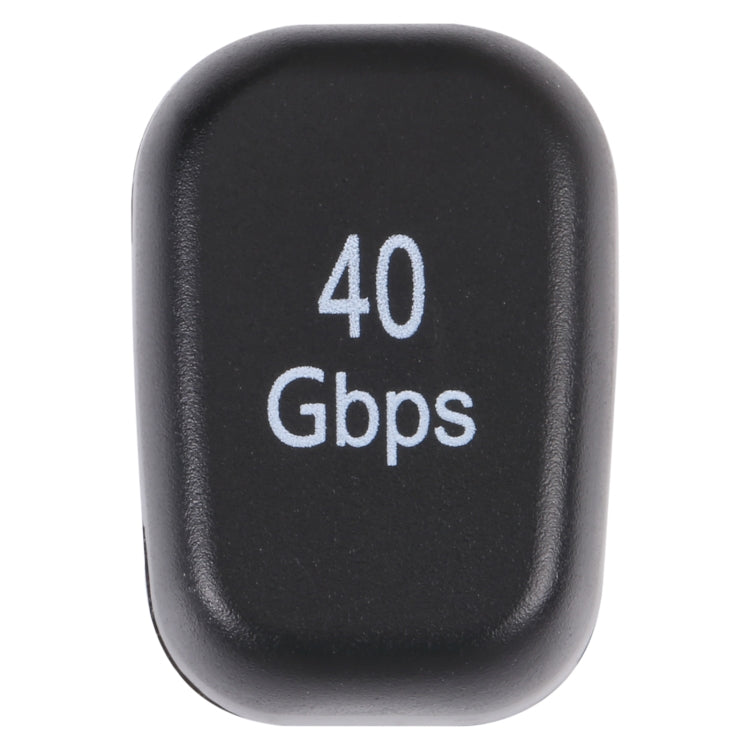 Adaptateur USB-C / Type-C 4.0 mâle vers femelle 40Gbps, Type-C 4.0 M vers F double coudé