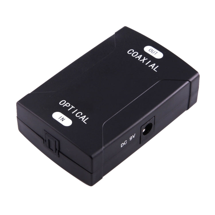 Adaptateur Convertisseur Audio Numérique Entrée Optique Toslink vers Sortie Coaxiale RCA, Entrée Optique Toslink