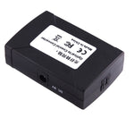 Adaptateur Convertisseur Audio Numérique Entrée Optique Toslink vers Sortie Coaxiale RCA, Entrée Optique Toslink