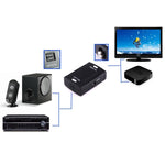Adaptateur Convertisseur Audio Numérique Entrée Coaxiale RCA vers Sortie Optique Toslink, Entrée Coaxiale RCA