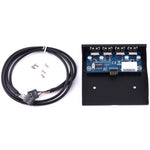 Panneau Avant Baie d'Extension Disquette 3,5 pouces Adaptateur Connecteur HUB 4 Ports USB 2.0