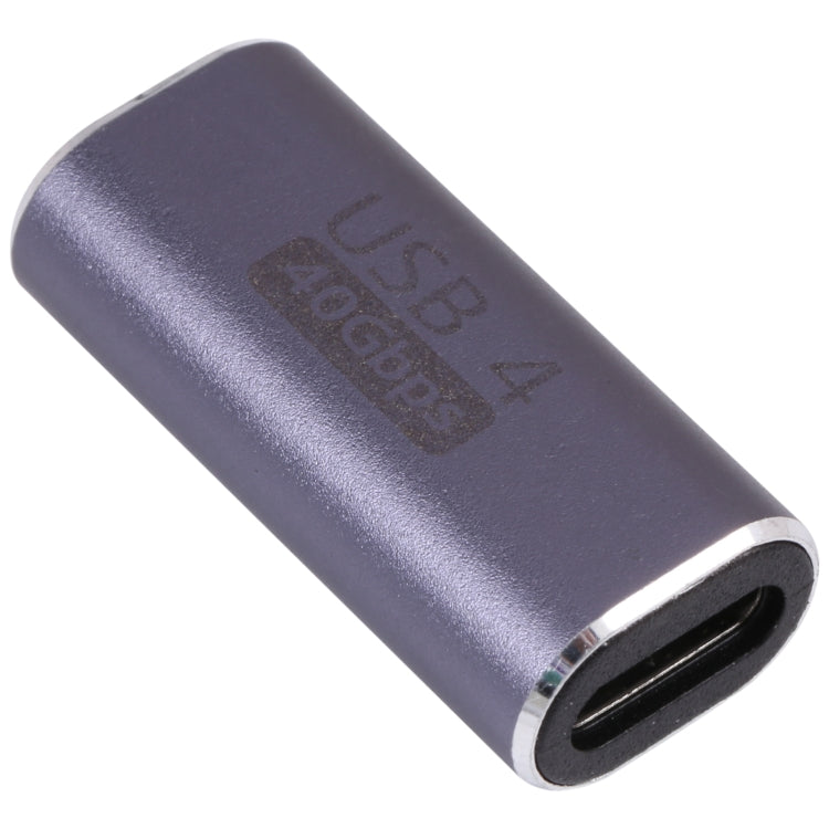 Adaptateur en alliage USB-C / Type-C 4.0 femelle vers femelle 40 Gbit/s, Type-C 4.0 F vers F