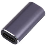 Adaptateur en alliage USB-C / Type-C 4.0 femelle vers femelle 40 Gbit/s, Type-C 4.0 F vers F