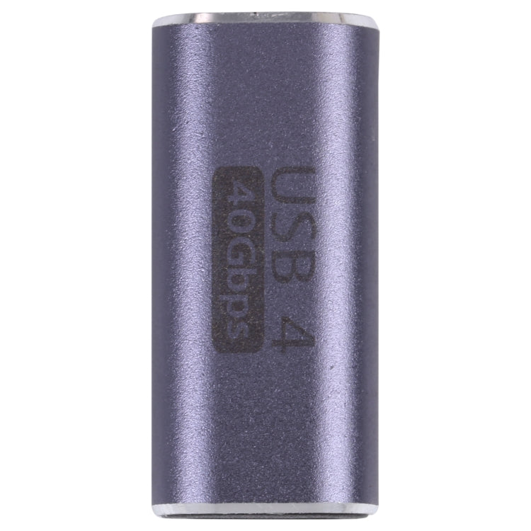 Adaptateur en alliage USB-C / Type-C 4.0 femelle vers femelle 40 Gbit/s, Type-C 4.0 F vers F