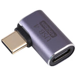 Adaptateur coudé USB-C / Type-C mâle vers femelle 40Gbps, Type-C 4.0 M vers F coudé 1
