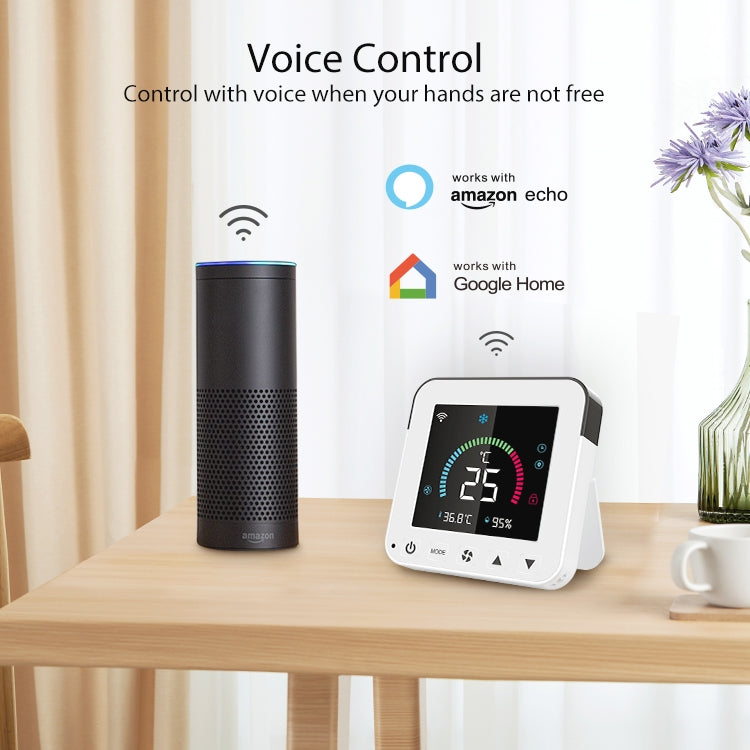 Thermostat contrôleur de climatisation infrarouge WiFi intelligent écran couleur NEO NAS-RT01W
