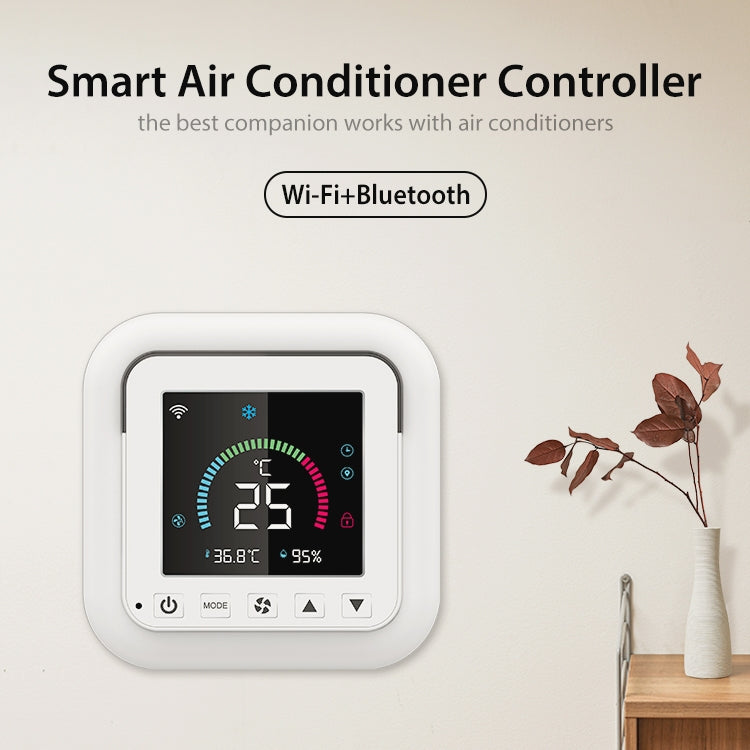 Thermostat contrôleur de climatisation infrarouge WiFi intelligent écran couleur NEO NAS-RT01W