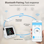 Thermostat contrôleur de climatisation infrarouge WiFi intelligent écran couleur NEO NAS-RT01W