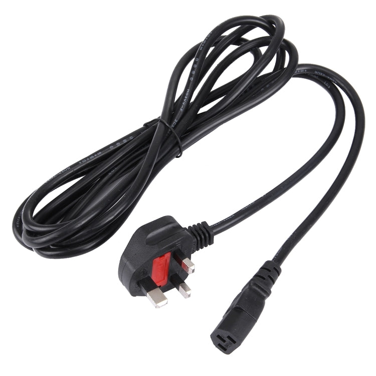 Câble d’alimentation UK BS-1363/A LP-60L vers C13 avec fusible pour PC, imprimantes et scanner, longueur : 3 m