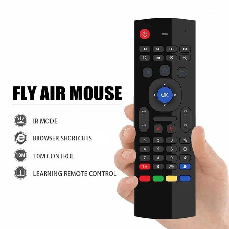 Souris sans fil MX3 Voice Version 2,4 GHz avec clavier et gyroscope