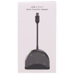 NK-3039 Adaptateur 5 en 1 USB-C / Type-C Mâle vers Lecteur de Cartes TF / SD + 3 Ports USB Femelle, NK-3039