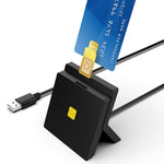Rocketek CR319 Lecteur de carte USB 2.0 Smart Card / SIM 2 en 1