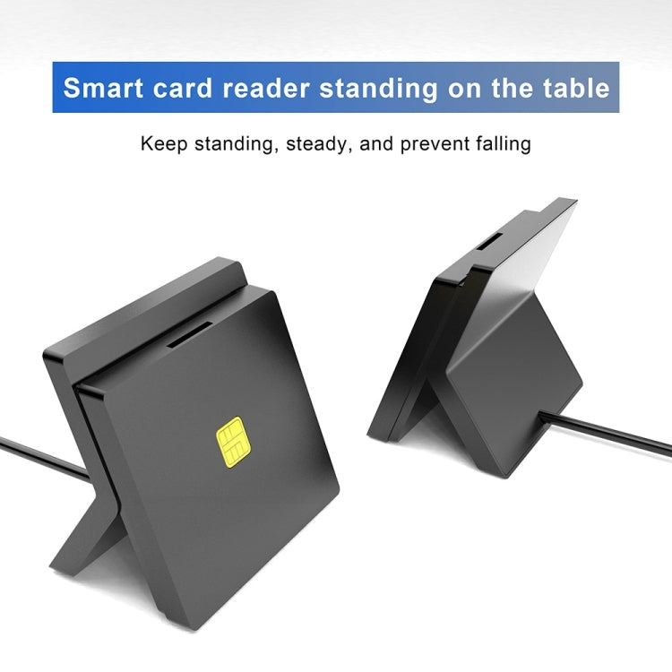 Rocketek CR319 Lecteur de carte USB 2.0 Smart Card / SIM 2 en 1