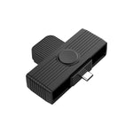 Rocketek CR318-C Lecteur de carte Type-C Smart Card / SIM / ID / CAC, Type-C