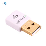 Carte réseau WiFi USB sans fil mini EDUP EP-AC1619 600Mbps 2.4G / 5.8Ghz double bande 150M+433M pour notebook / portable / PC, EP-AC1619 600Mbps (blanc), EP-AC1619 600Mbps (noir)