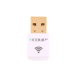 Carte réseau WiFi USB sans fil mini EDUP EP-AC1619 600Mbps 2.4G / 5.8Ghz double bande 150M+433M pour notebook / portable / PC, EP-AC1619 600Mbps (blanc), EP-AC1619 600Mbps (noir)