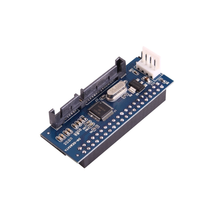 Adaptateur carte IDE femelle 40 broches vers SATA 7 broches + 15 broches (22 broches) mâle pour connexion disque dur