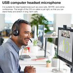 Logitech H390 Casque USB Filaire Stéréo avec Microphone à Réduction de Bruit