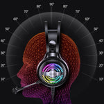 Casque de jeu filaire monté sur tête YINDIAO Q4 avec microphone, Version : Double 3,5 mm + USB, Q4 (Noir), Q4 (Blanc)