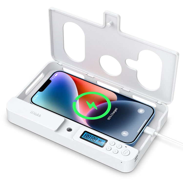 Boîte de verrouillage minuté pour smartphone avec auto-discipline, lock01 Blanc