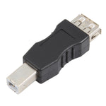 Adaptateur USB 2.0 A femelle vers USB B mâle, USB AF vers USB BM