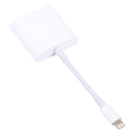 Adaptateur de caméra 2 en 1 8 broches mâle vers 8 broches / USB 3.0 femelle, adaptateur 2 en 1 8 broches vers USB