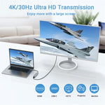 Station d'accueil HUB adaptateur USB-C / Type-C 7 en 1, 7 en 1