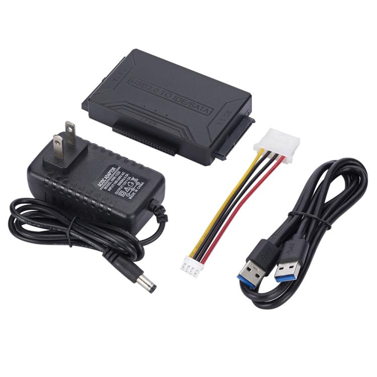 Adaptateur SATA / IDE vers USB 3.0 câble convertisseur pour disque dur 2,5 / 3,5 pouces, prise US, PC2404, PC2404AU, PC2404EU, PC2404UK