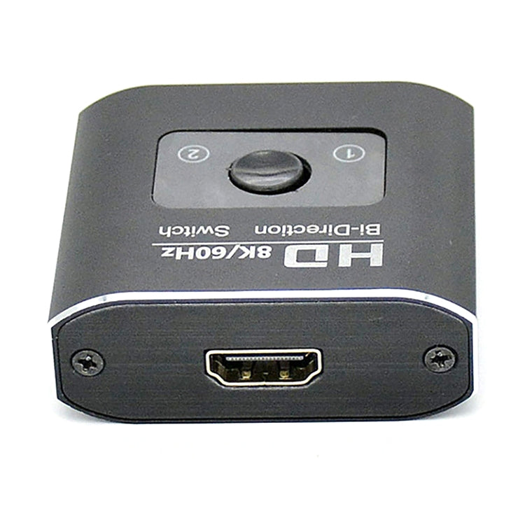 Commutateur HDMI 2 en 1 ST0003 8K bidirectionnel, convertisseur vidéo, 8K 60Hz Noir