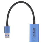 Z29D Carte de capture vidéo HD HDMI/F femelle vers USB 3.0/M mâle avec câble, Z29D