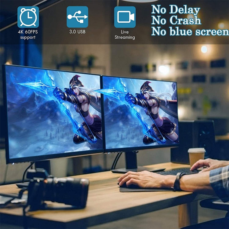 Z29D Carte de capture vidéo HD HDMI/F femelle vers USB 3.0/M mâle avec câble, Z29D