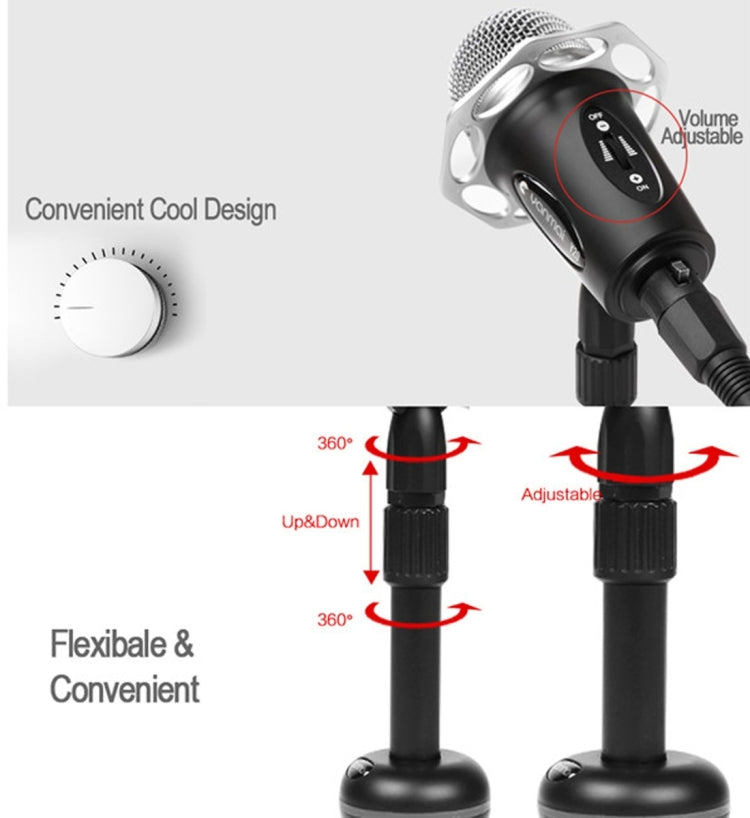 Compatible PC et Mac pour diffusion en direct, KTV, etc.