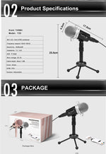 Compatible PC et Mac pour diffusion en direct, KTV, etc.